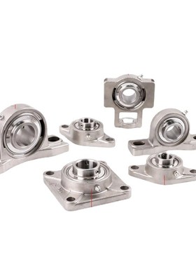 不锈钢轴承座SUCP204 SP204 不锈钢外球面带座轴承 立式轴承座