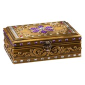 东南亚实木首饰盒文玩收纳盒复古装 饰品木盒木质收拾储藏木头盒子