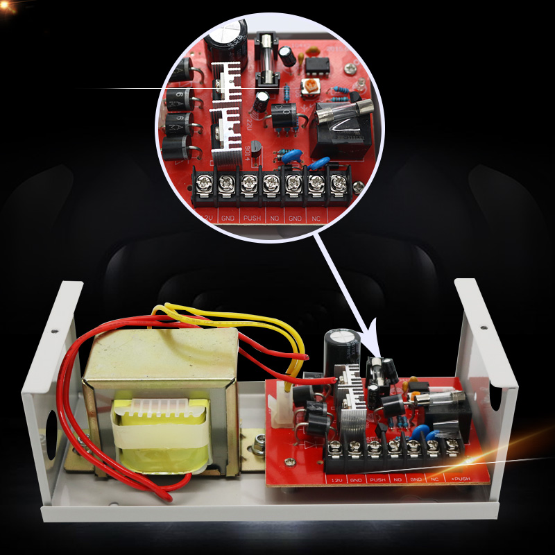 12V5A门禁电源带延时门禁控制器 火牛 门禁变压器门禁电源