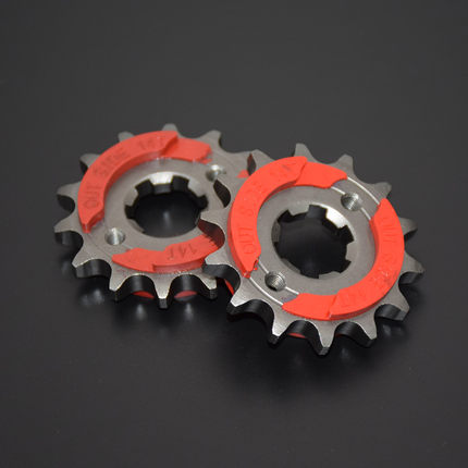 适用雅马哈摩托车配件飞致YS150/YBR150改装小链轮静音小齿牙盘