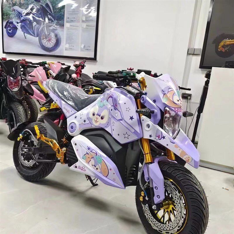 小猴子M5电摩电动摩托车Z6高速电动车72V跑车M3街车大功率电瓶车