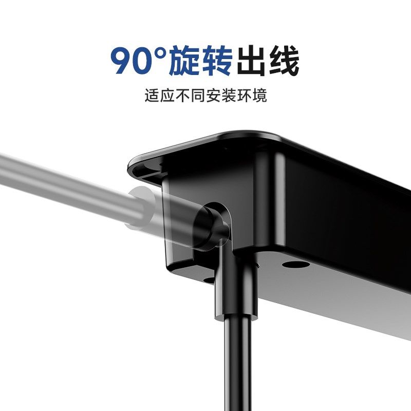 桌面嵌入式插座台面插座多功能办公书桌床头柜隐藏插座嵌入式插排