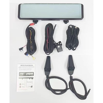 2025新款360度全景行车记录仪超高清防划车24小时停车监控夜视12V