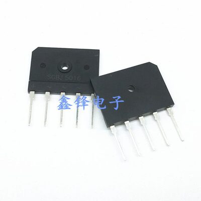 全新原装SGBJ5016 S6BJ5016三相整流桥堆扁桥单排5脚50A1600V