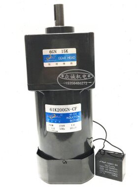 200W交流 220V 松冈传动 6IK200GN-CF 定速电机/齿轮减速 6GN15K