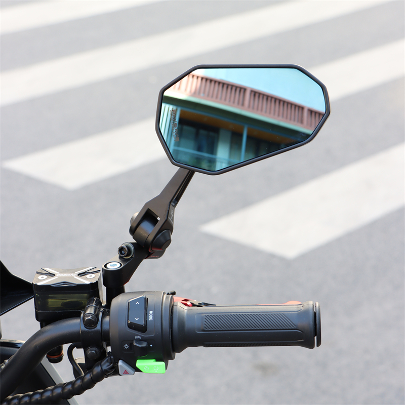 AOS9后视镜适用九号小牛深远雅迪爱玛台铃电动车摩托车反光镜配件