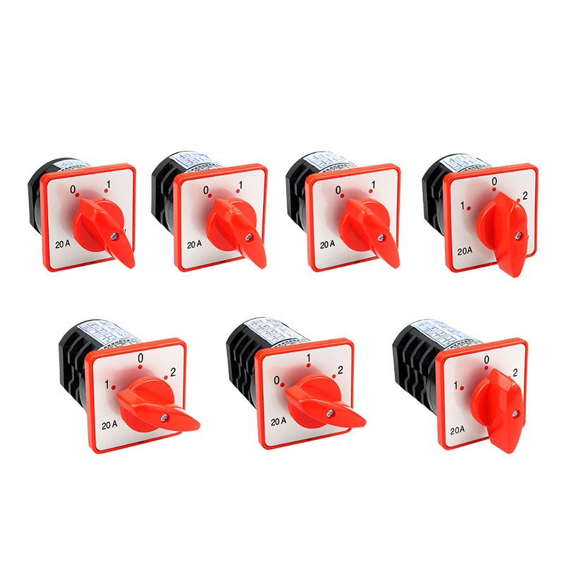 HZ5D L03 M05 M08二三档组合开关万能转换电源切换电机起动20A4KW