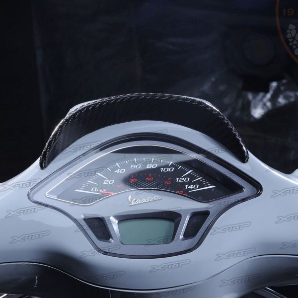 X-TOP 卡夢 vespa 冲刺 150 改装 手工 碳纤维 仪表上盖 扰流罩