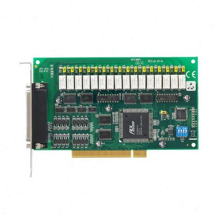 PCI-1762 16路隔离数字量输入和16路继电器输出卡