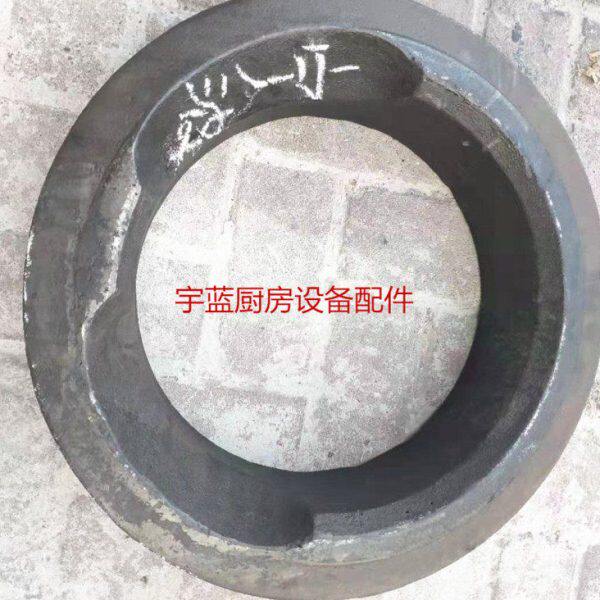 酒店商用炉灶生铁圈广式灶炉灶两坑杂碎式生铁圈内径320/外径465