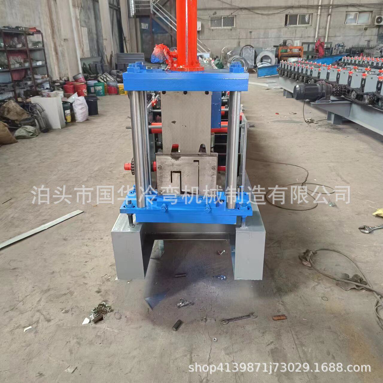 打包厢房立柱设备集装箱板压瓦机全自动托盘面板机器异型冷弯设备