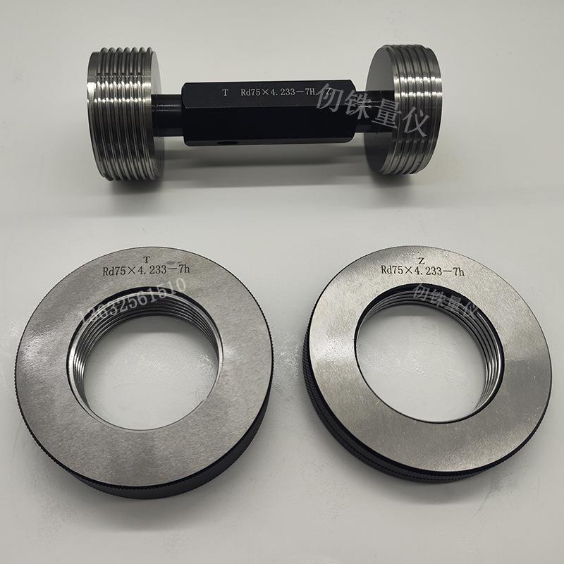 Rd螺纹塞规Rd60x1/6螺纹环规Rd70*4.233圆弧牙形30度DIN405螺纹
