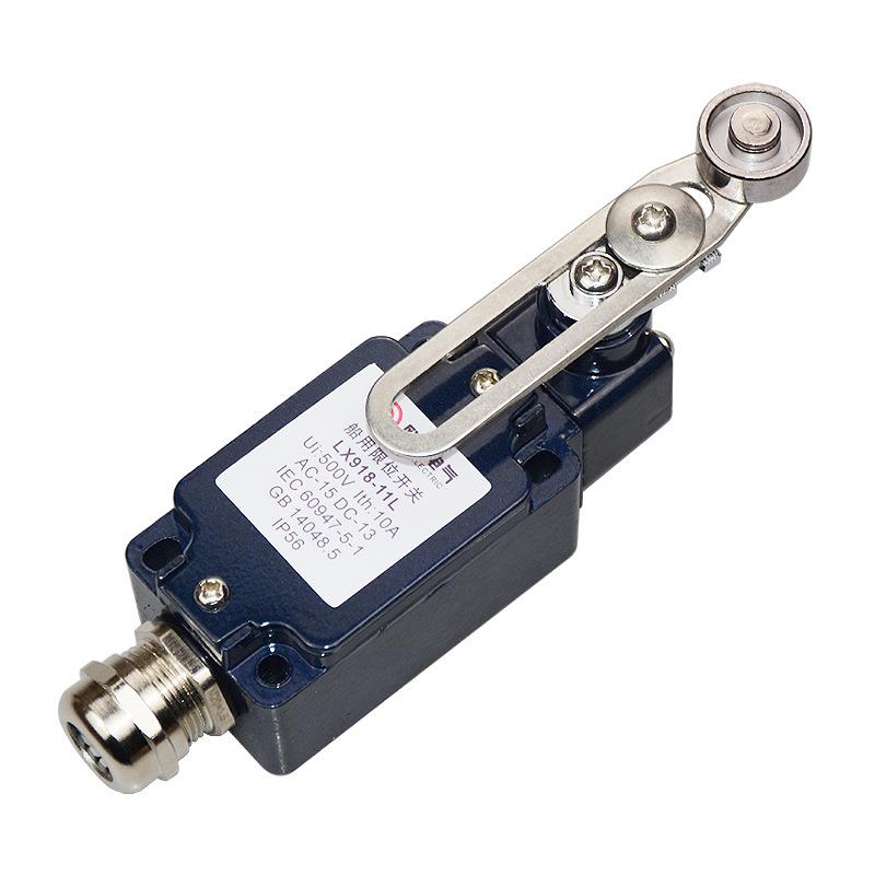 LX918-11L船用限位开关可调式滚轮摆杆型欧得行程开关