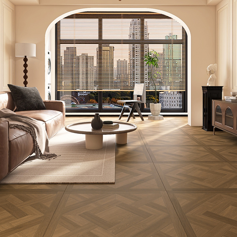 法式凡尔赛木纹砖法式客厅地砖80B0x800卧室房间拼花仿实木地板砖