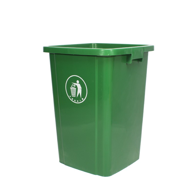 无盖正方形垃圾桶商用大容量大z号厨房厨余带盖垃圾箱家用餐饮柜