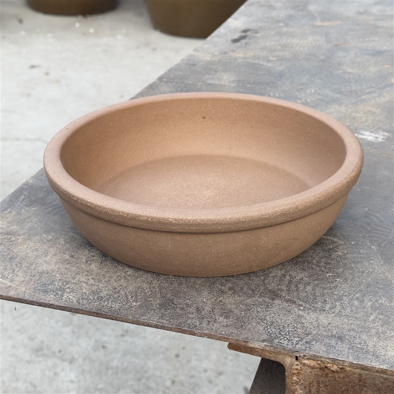 无釉陶罐底钵花盆托盘 到扑U罐底盘多肉盆