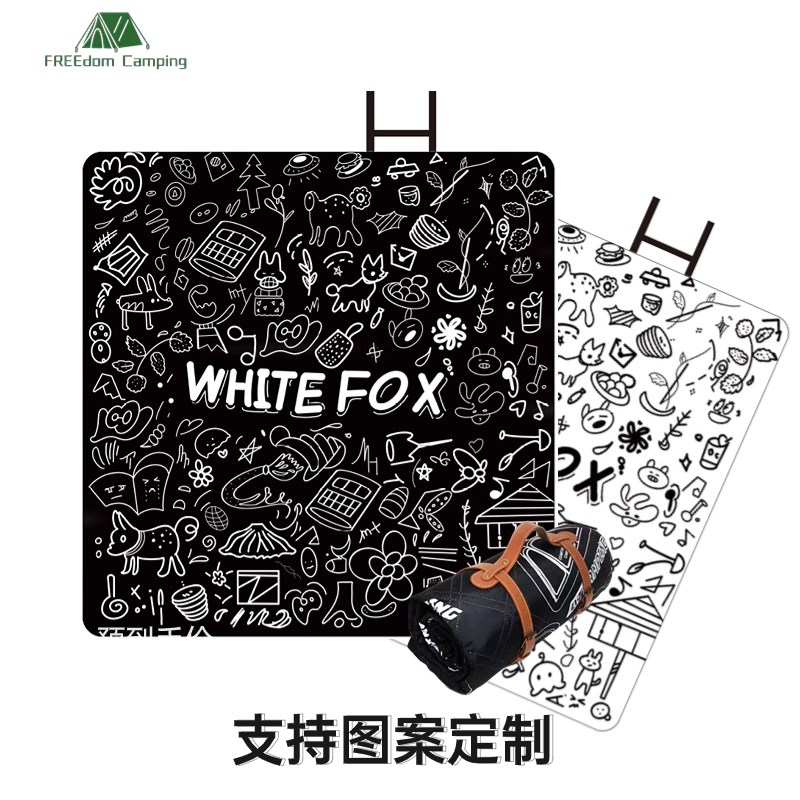 定制logo野餐垫礼品加厚户外防潮垫 野营垫P子沙滩防水不粘草地垫