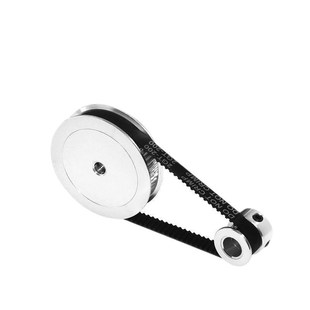 2G皮带轮G2同步轮带套件20齿60齿1:K3减速比机械传动组件带宽6