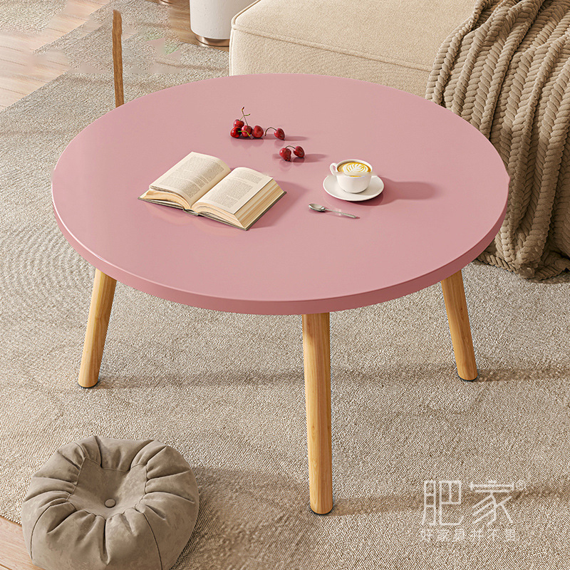 家用客厅卧室榻榻米小桌子日系茶几窗台飘H窗小圆桌饭桌茶台MS307