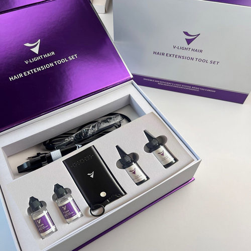 热销礼盒套装 V LIGHT V光接发拆发机器速度快捷方便接发机器拆发