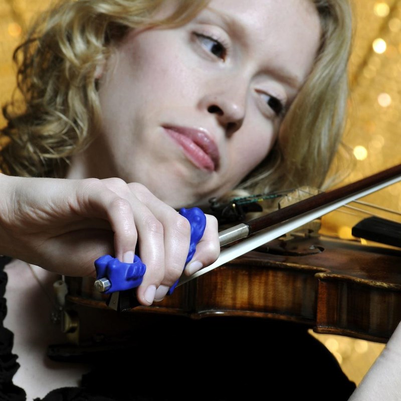 美国小提琴握弓器弓直器直弓器握琴矫正器持弓器运弓手Y指右手拉