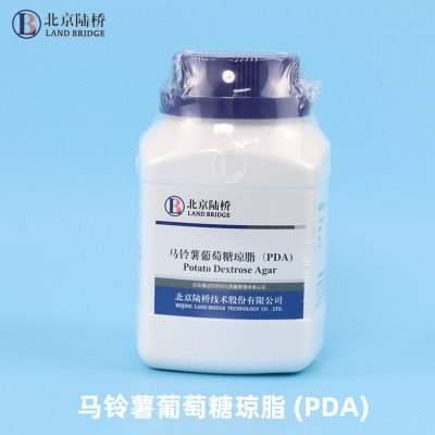 北京陆桥 马铃薯葡萄糖琼脂250g CM123干粉培养基PDA用于霉菌酵母