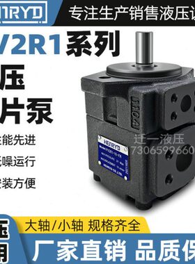 PVR2R1-25-FR液压叶片油泵PV2R1-4 6 8 10 12 14 17 19 23 28-FR