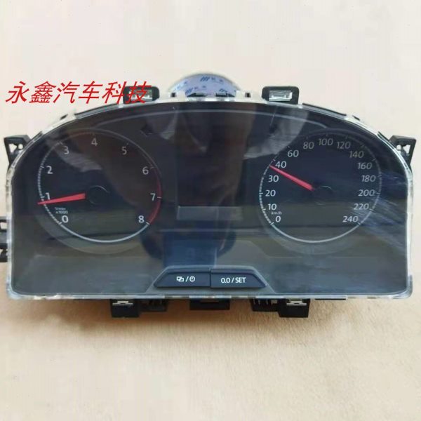 新桑塔纳捷达组合仪表盘总成转速表里程表水温表34D920850B C A