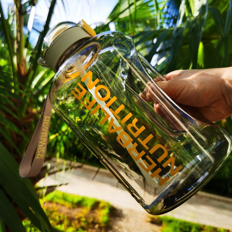 康宝莱牌大容量水杯吨吨桶运动健身水壶耐高温水桶大肚杯 顿顿桶