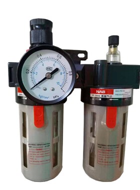 气源处理器F000气动二联件FC3000 FC400W0空压水分离器