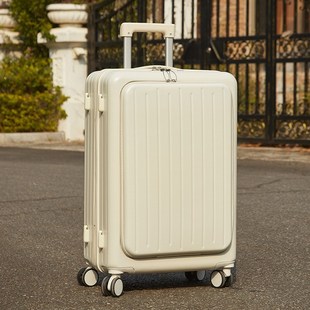 前置开口多功能行李箱女学生20寸新款登机拉杆箱旅行Y箱男密码箱