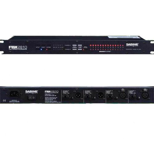 FBX2420 FBX2810 专业反馈抑制器移频器 KTV舞台会议防啸叫效果器