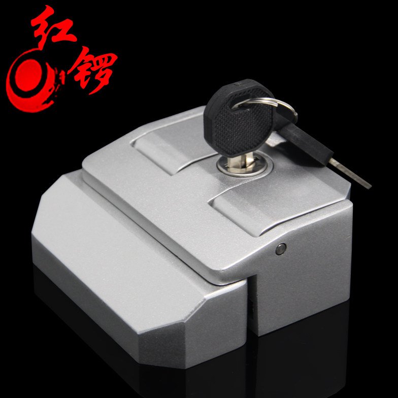 红锣工业铝型材配件铝合金门锁 30系列40系列45系列门锁铝合金锁