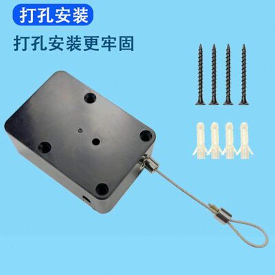 PULLBOX大型门自动闭门器冷库门铁门院门拉伸闭合简易安装关门器