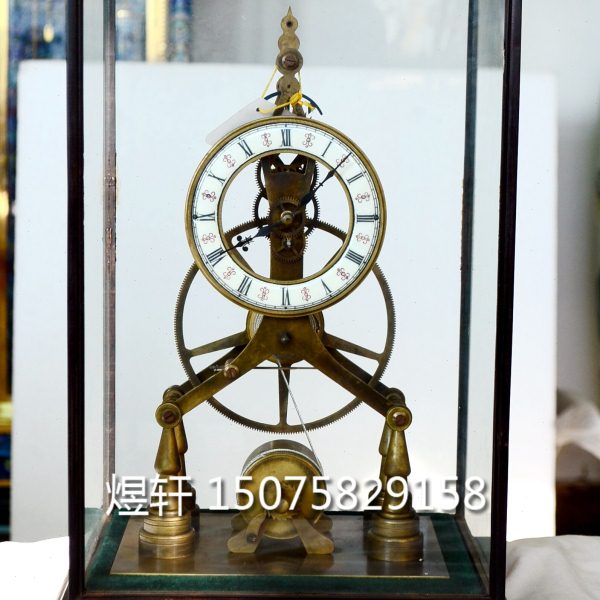 钟表方骨架|欧式西洋机械座钟|上弦仿古做旧台钟| 装饰样板间