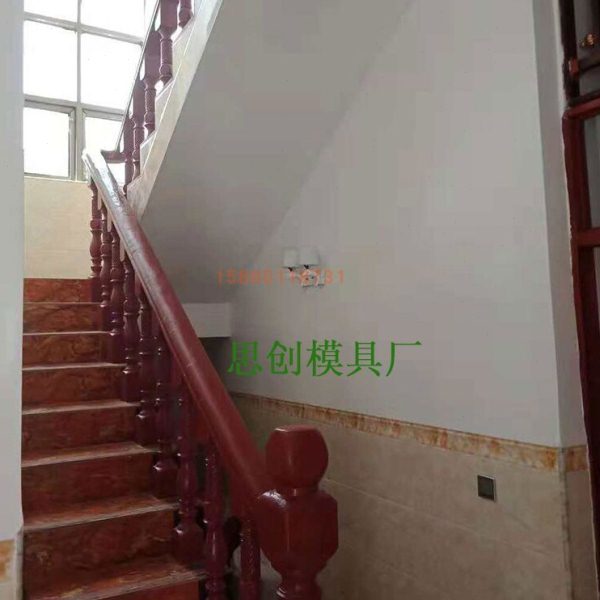 罗马柱磨具现浇楼梯扶手模具水泥欧式阳台栏杆楼梯护栏塑料