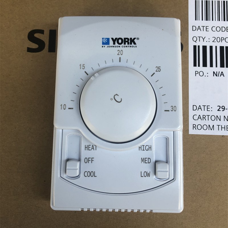 约克温控器TMS1000DB机械式中央空调面板控制器风机盘管调速开关