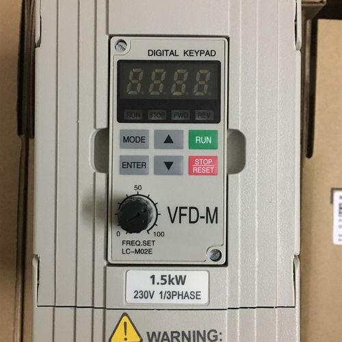 台达变频器VFD015M43B VFD-M 380V 460V 1.5KW 全新原装质保一年