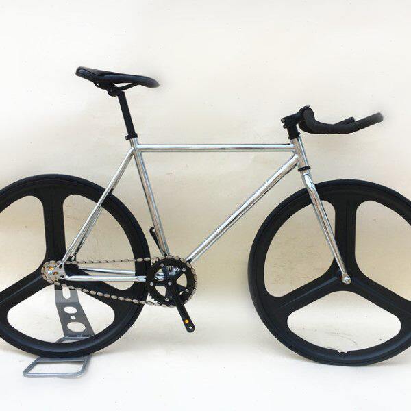 新款钢架死飞自行车固齿倒骑倒刹手刹死飞车学生代步竞速通勤死飞