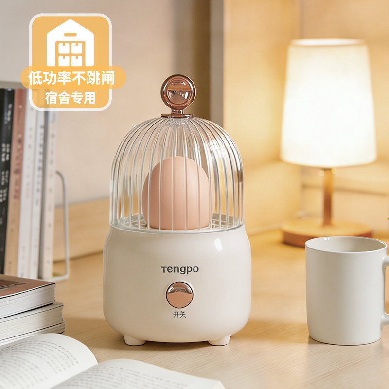 多功能迷你煮蛋器家用小型宝宝辅食蒸煮鸡蛋机一人食上班早餐神器