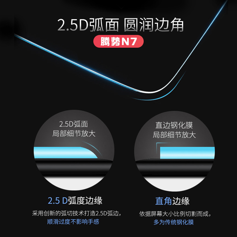 腾势N7中控导航膜仪表钢化防爆膜内饰显示屏幕保护膜改装配件