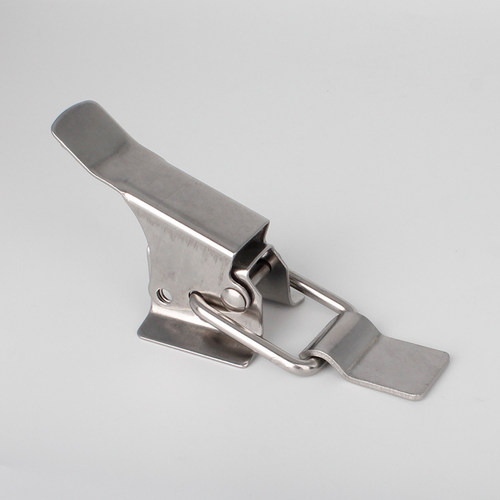 304不锈钢鸭嘴锁扣圆桶盖搭扣锁卡扣金属奶桶扣柜门固定挂勾扣件