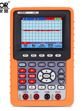 胜利数字储存示波器双通道示波器台式示波表100MHz示波器VC1100S