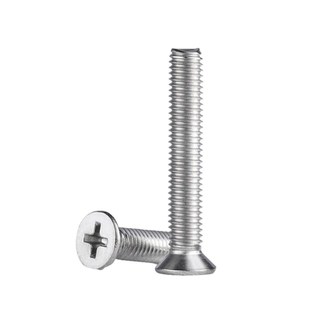 304不锈钢GB819沉头十字精密微型螺丝平头十字机螺钉M5 M8系列