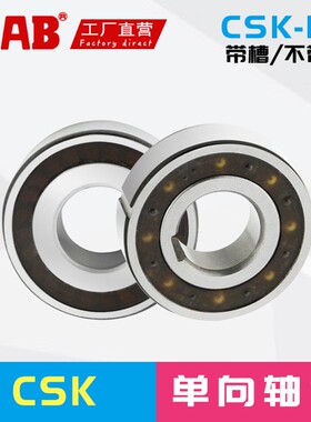 内外开槽-单向轴承超越离合器CSK 8/10/12/15/17/20/25/30/35-PP