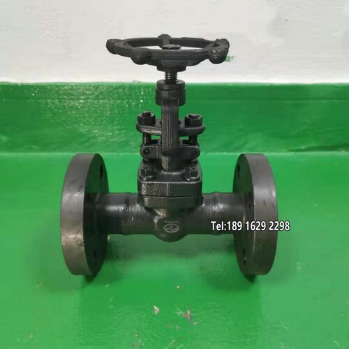 锻造截止阀DN25高压法兰高温蒸汽导热油液氮开关阀门J41H-64/100C