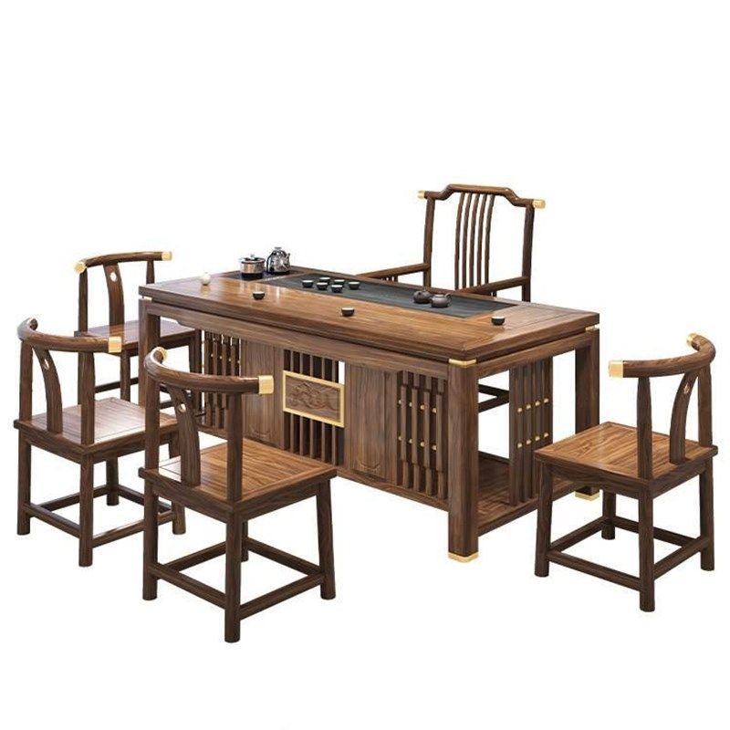 新中式实木茶桌椅组合功夫茶几家用茶桌茶具全套一体办公大板茶台,住宅家具,家用茶台/茶桌,淘宝优惠券,粉丝福利购,淘宝优惠卷