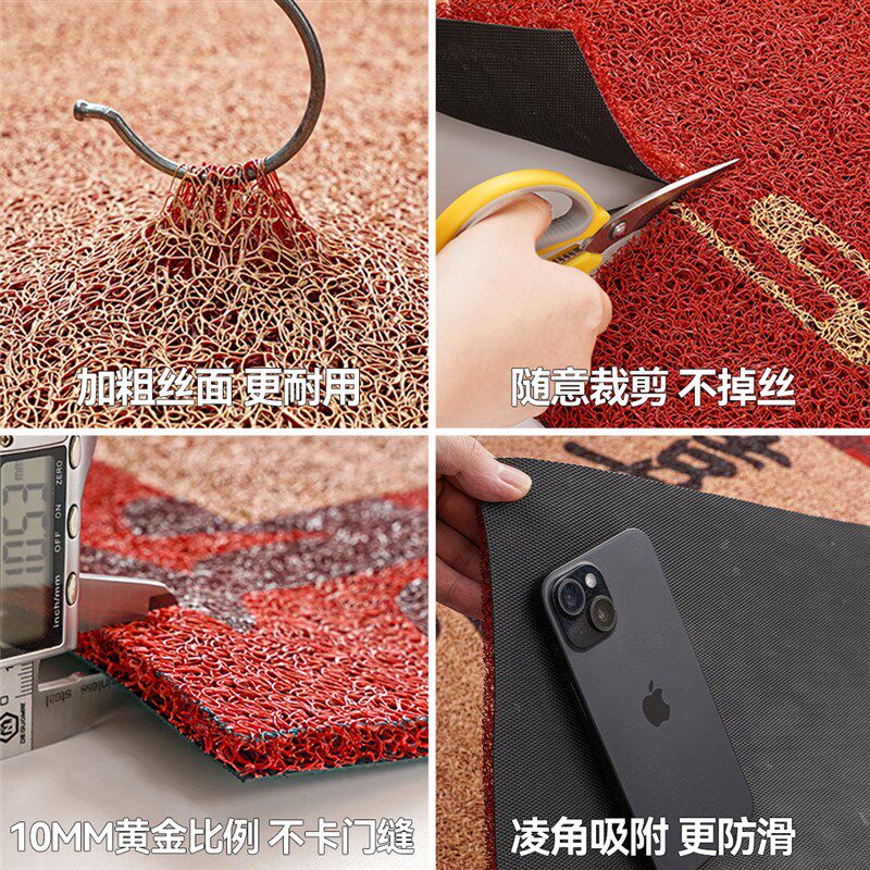 入户门地垫2025新款高端地毯门垫进门门口玄关耐脏防滑门外蹭脚垫,居家布艺,入户地垫,淘宝优惠券,粉丝福利购,淘宝优惠卷