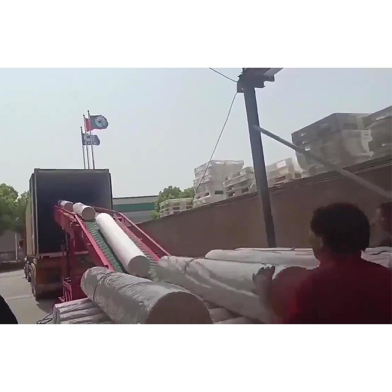 移动装车输送机伸缩机伸入车厢11m面粉化肥高效装卸LC-MC-11