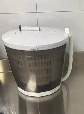 学生宿舍手摇式衣服甩干桶滤水机自驾游无电小桶手动懒人不用电